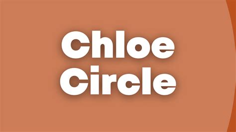 chloe circle.